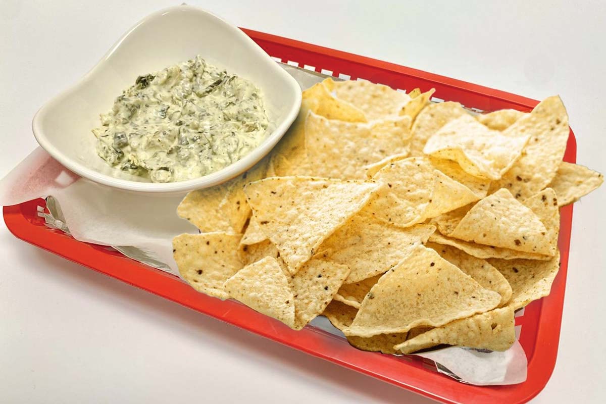Order Spinach & Artichoke Dip food online from Friendly Family Restaurant store, Camp Hill on bringmethat.com
