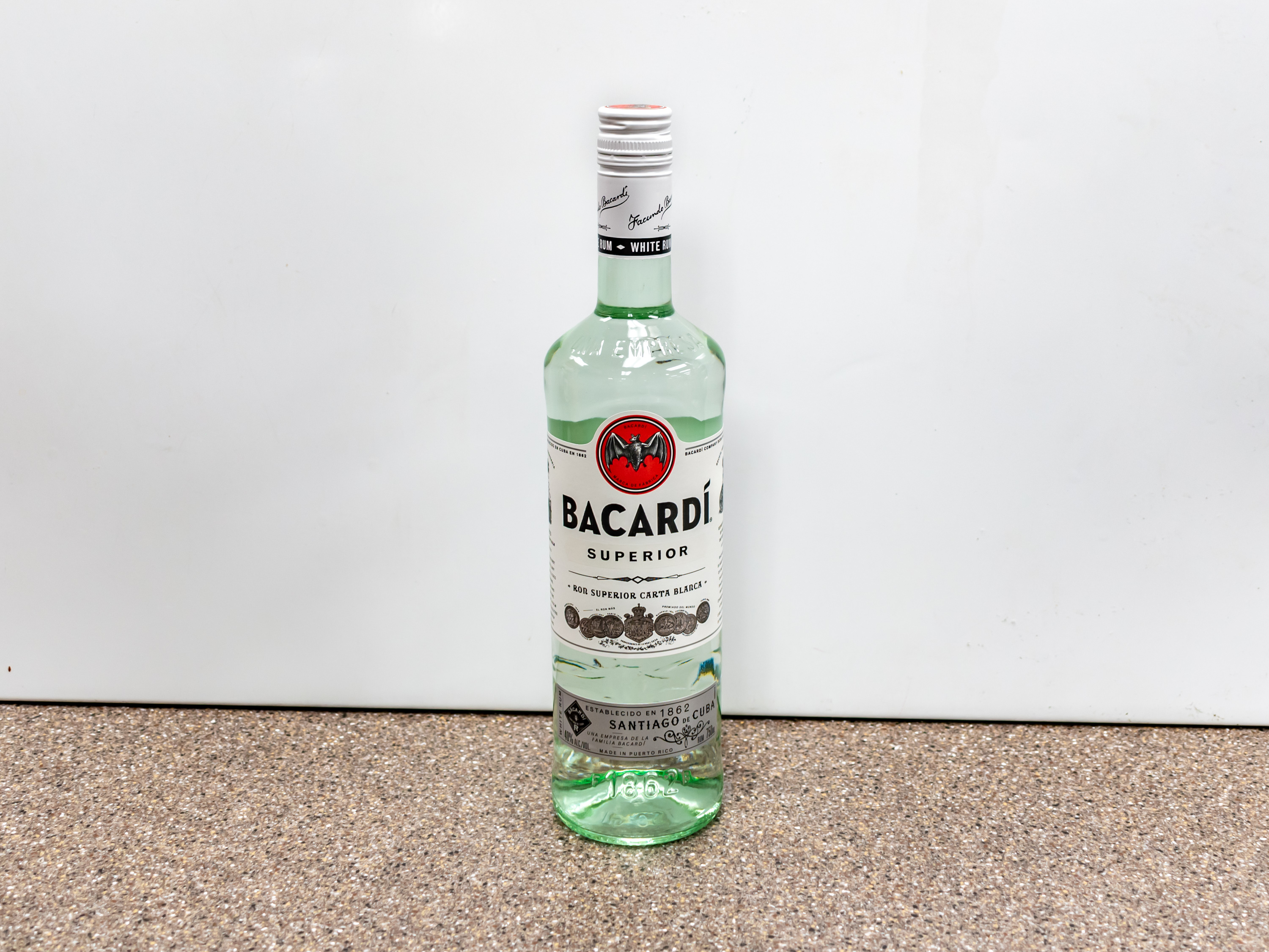 Order Bacardí Superior White Rum food online from Kangaroo Food Mart store, Cathedral City on bringmethat.com