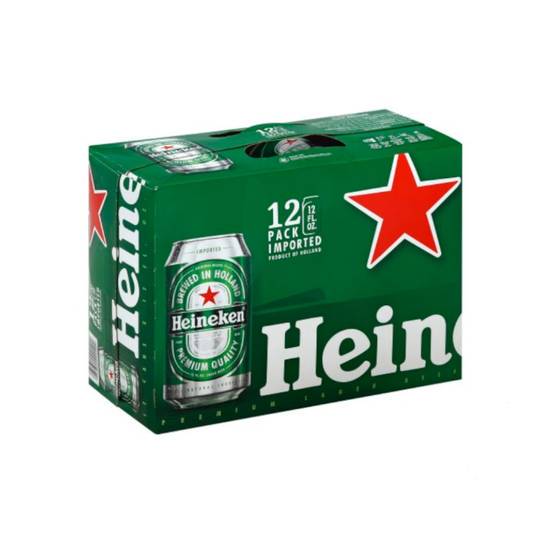 Order Heineken 12 cans | 5% abv food online from Pink Dot store, Santa Clara on bringmethat.com
