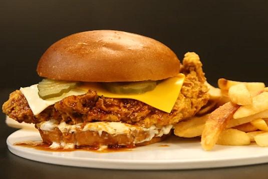 Order Cheese Sandwich Combo # food online from Honey Dress Fried Chicken store, Torrance on bringmethat.com