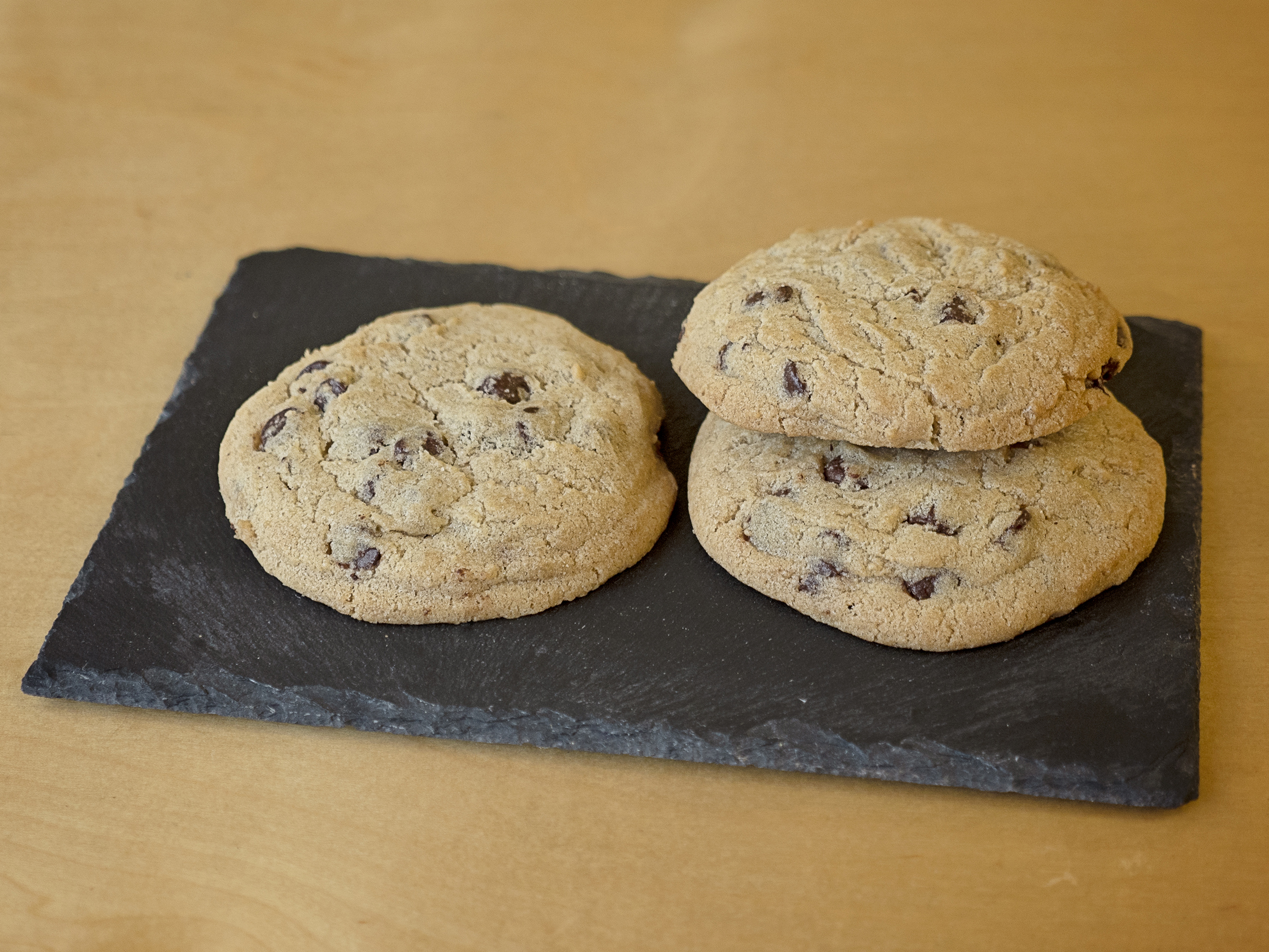 Order Semi Sweet Chocolate Chip Cookie food online from California Golden Cookies store, San Francisco on bringmethat.com