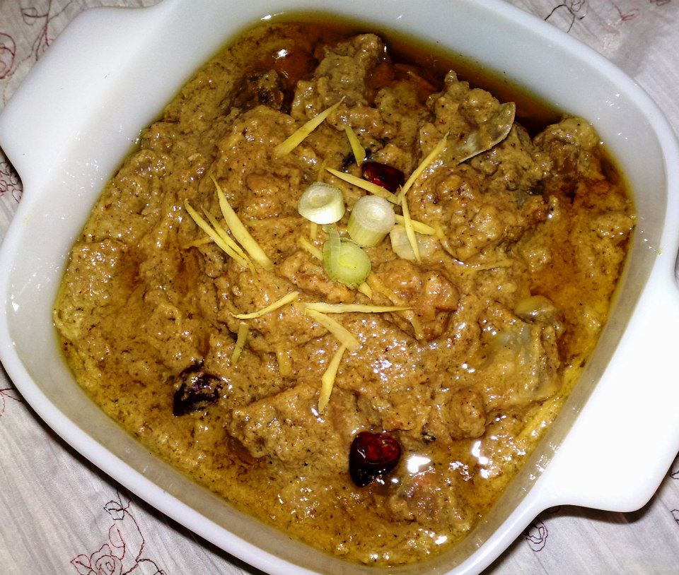 Order Mutton Korma (Add Rice, Naan, Puri in 1) food online from Biryani Pointe store, Lombard on bringmethat.com