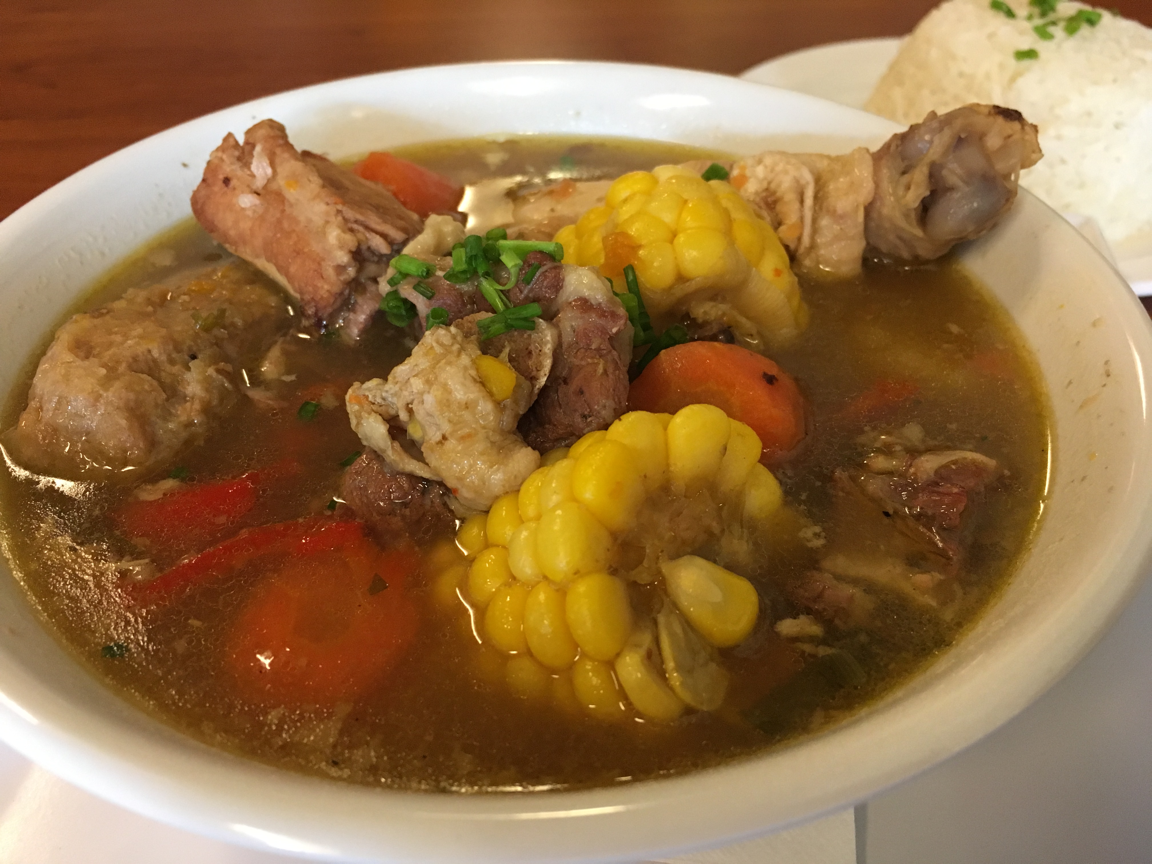 Order Sancocho Soup  food online from Mambo Empanadas store, Rutherford on bringmethat.com