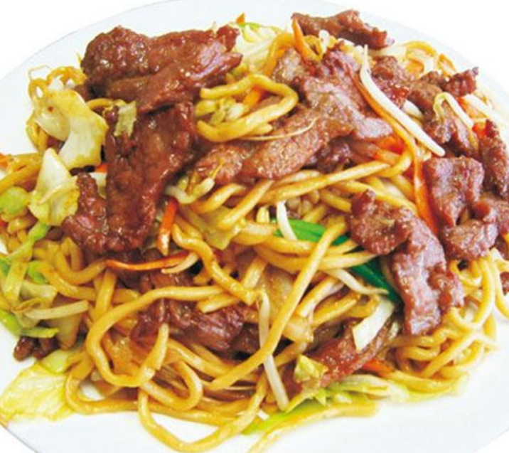 Order Beef Chow Mein food online from China Wok store, Macedon on bringmethat.com