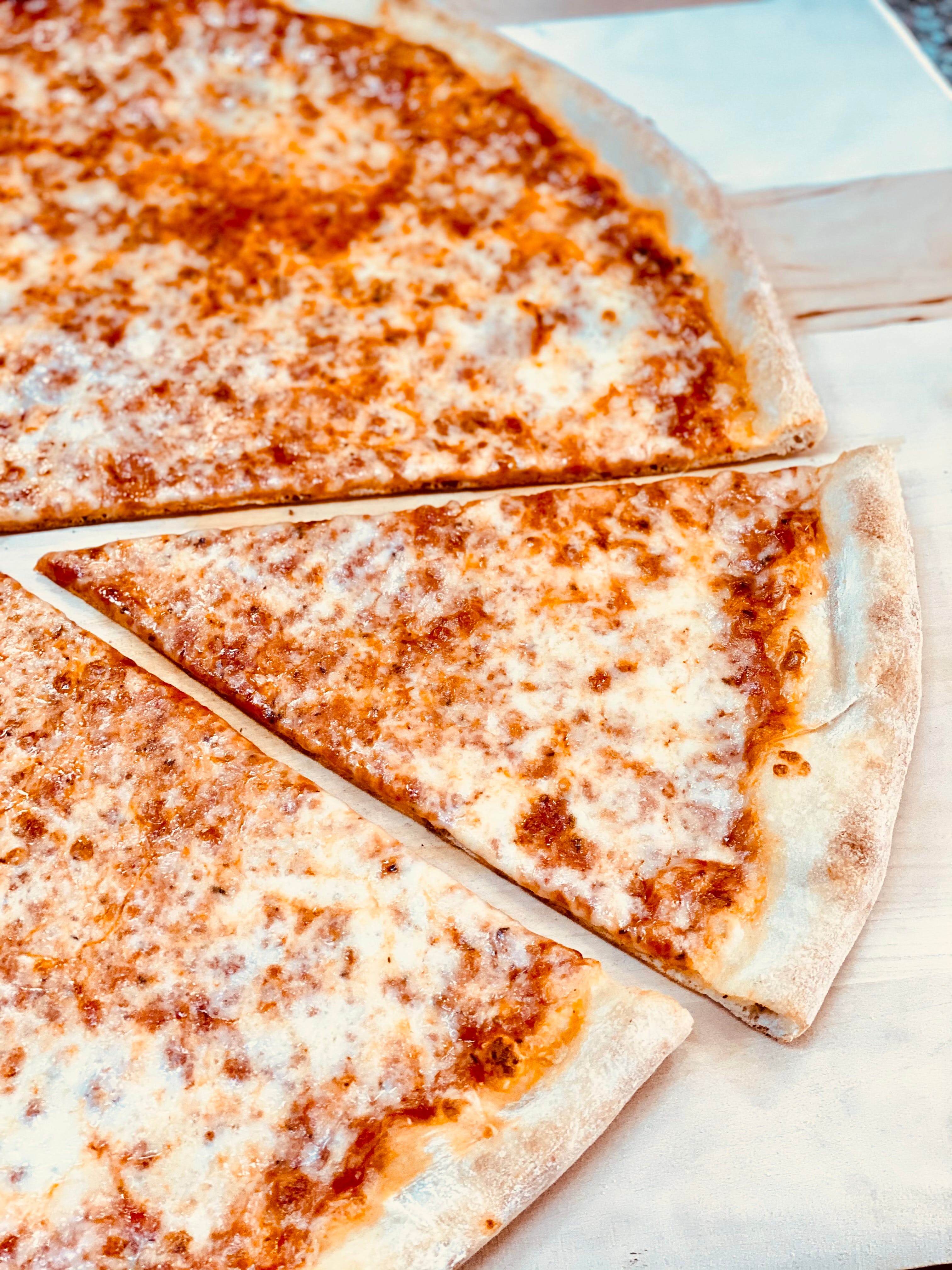 Order Cheese Pizza Slice - Slice food online from Stage door deli store, New York on bringmethat.com