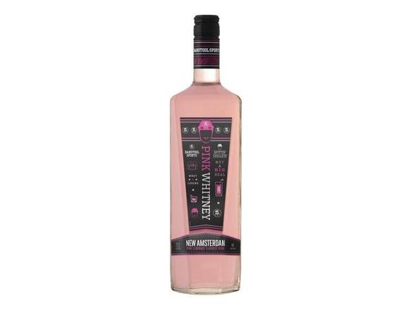 Order Pink Whitney by New Amsterdam Vodka - 1L Bottle food online from Josh Wines & Liquors Inc store, New York on bringmethat.com