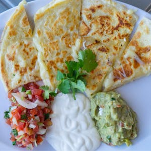 Order Quesadilla with Meat food online from El Caballo Wraps store, Alameda on bringmethat.com