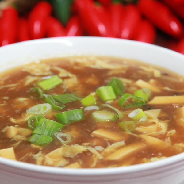 Order S2. Hot and Sour Soup food online from Spices! store, San Francisco on bringmethat.com