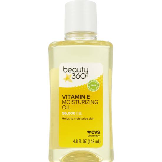 Order Beauty 360 Vitamin E Moisturizing Oil 56,000 IU, 4.8 OZ food online from CVS store, FRANKFORT on bringmethat.com