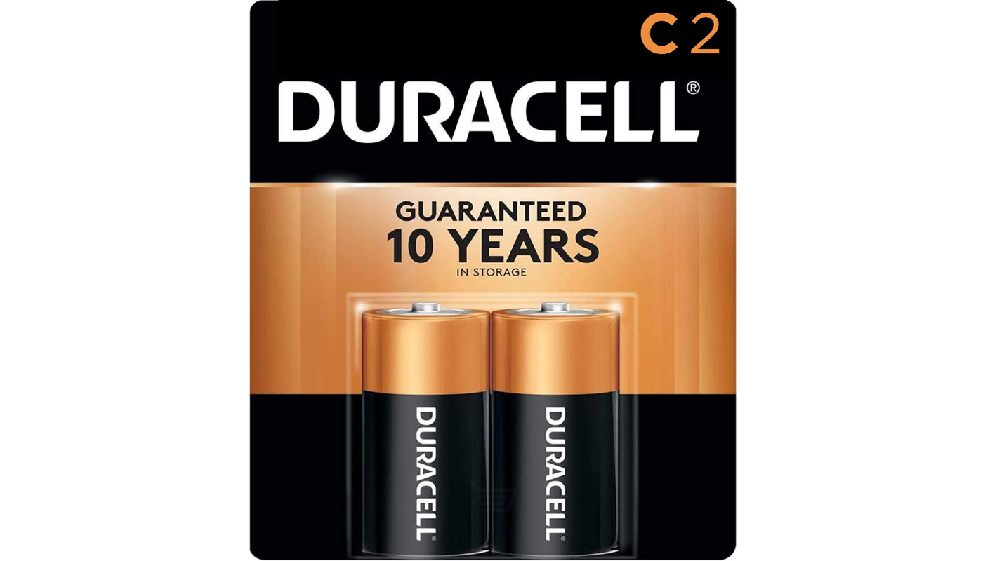 Order Duracell Battery, Alkaline, C, 1.5 V - 2 CT food online from M & M Liquor & Jr Market store, Anaheim on bringmethat.com