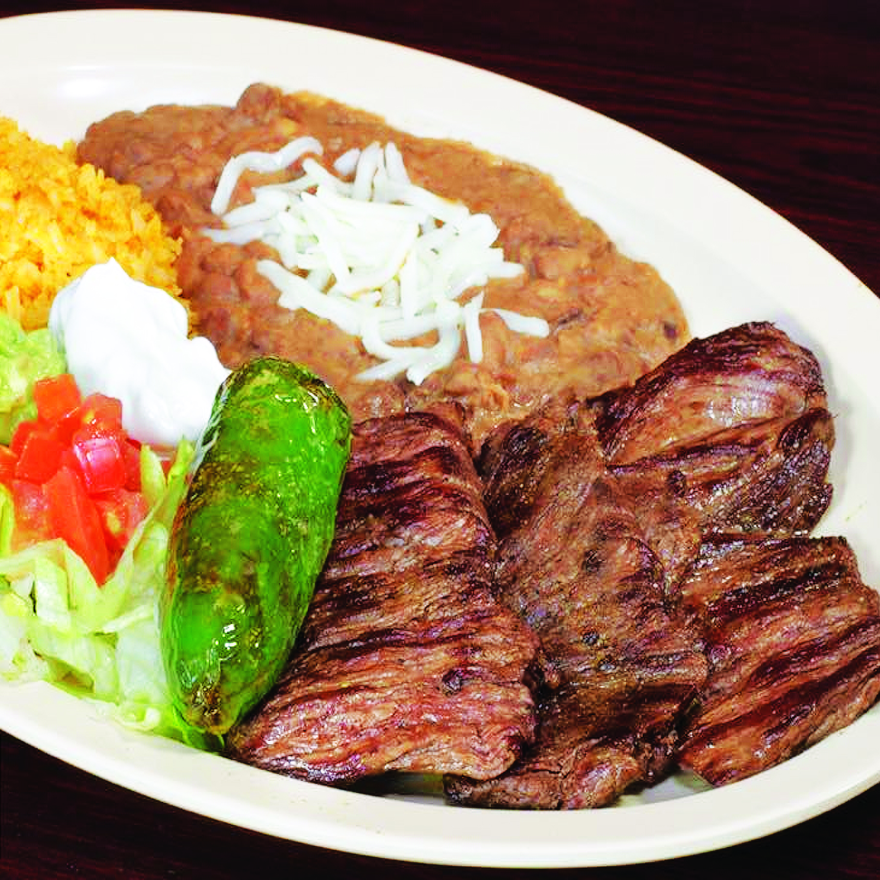 Order Carne Asada food online from Jalapenos Mexican Food store, Orland Park on bringmethat.com