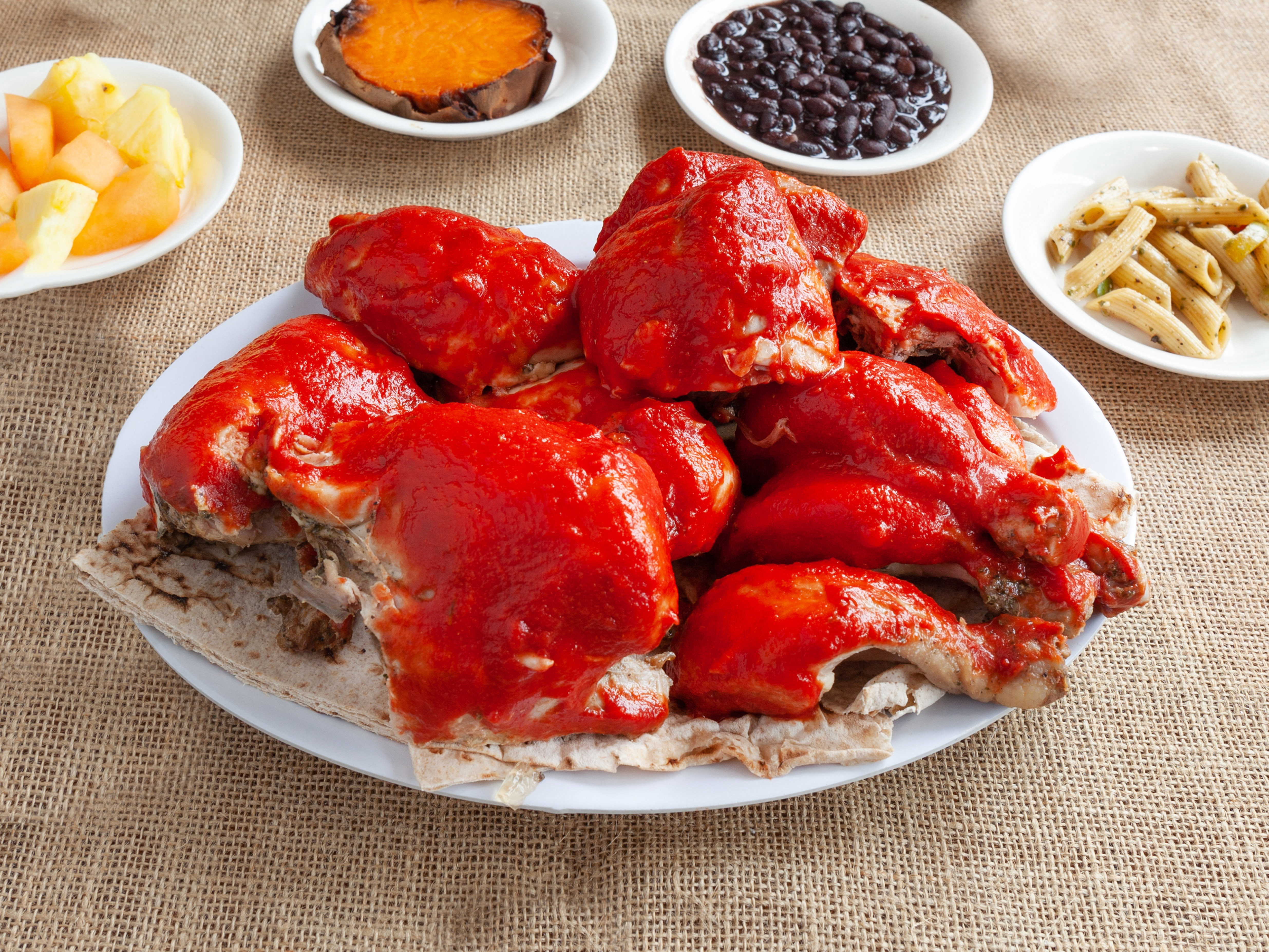 Order Skinless Chicken Combo with Fresh Side food online from California Chicken Mexican Grill store, Los Angeles on bringmethat.com