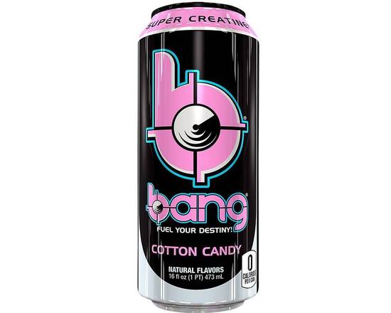 Order Bang Energy Drinks - 6, 16 ounce cans (Cotton Candy) food online from Starway Liquor store, Bell Gardens on bringmethat.com
