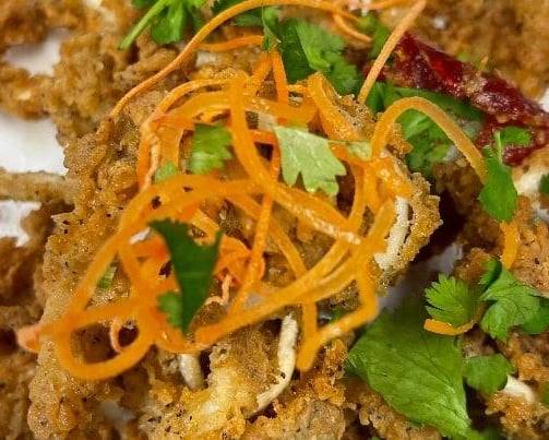 Order Crispy Calamari food online from Bangkok Kitchen store, Latham on bringmethat.com