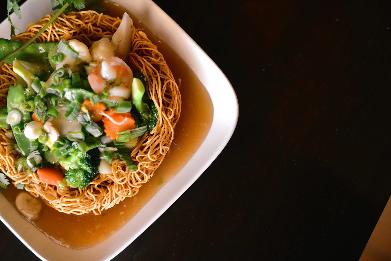Order Double Pan Fried Noodles food online from Asian Eatery store, Germantown on bringmethat.com