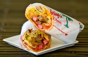 Order Beef Kabob Wrap food online from Woody's Oasis store, East Lansing on bringmethat.com