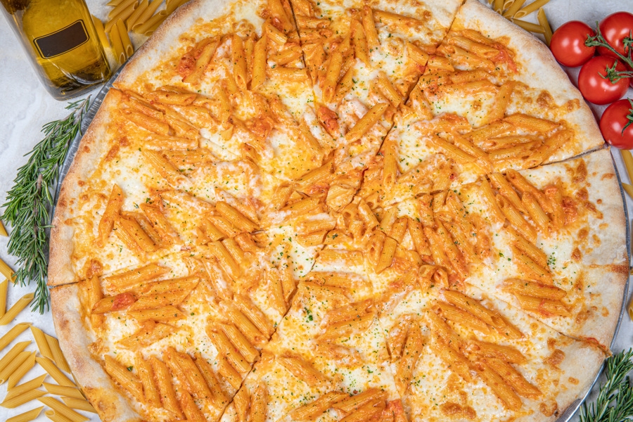 Order 14" Penne Vodka Pizza food online from Proper Pizza & Pasta store, Los Angeles on bringmethat.com