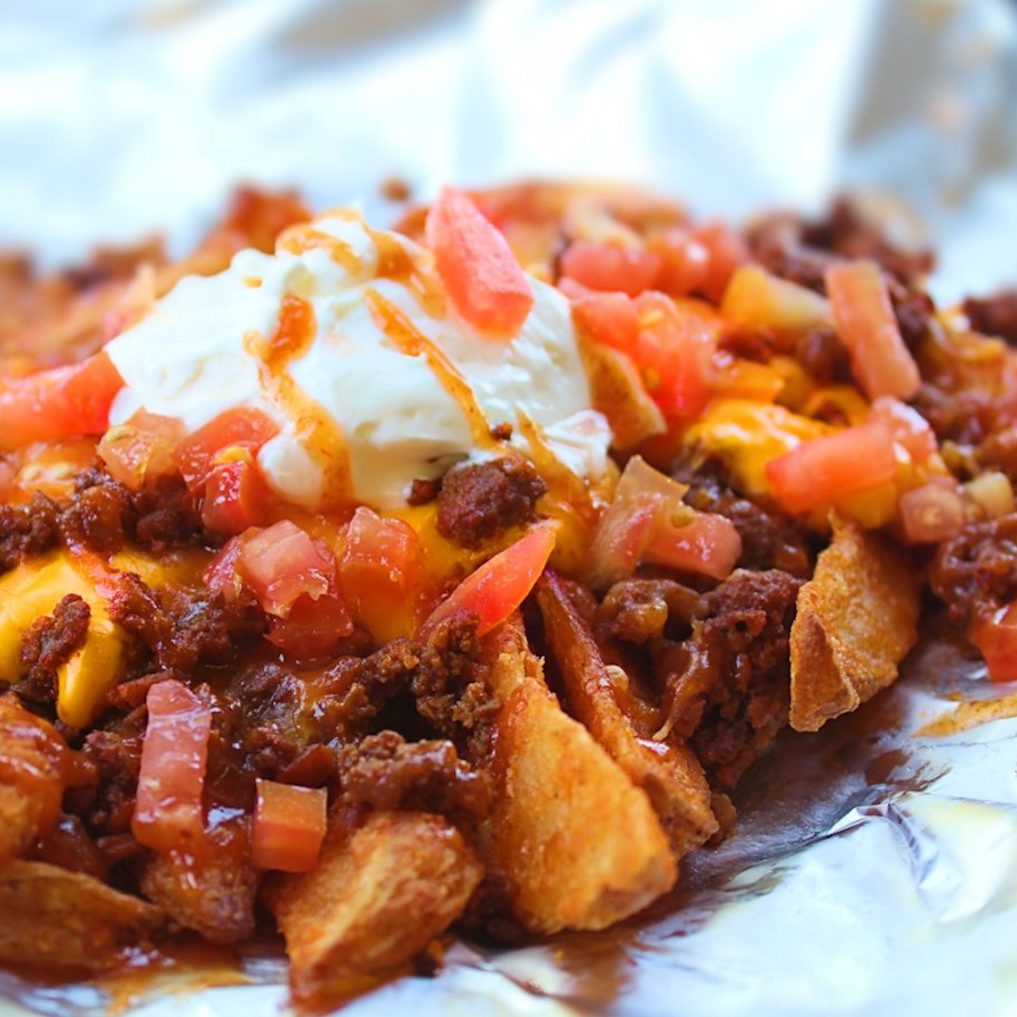 Order Nacho Fries food online from Powerhouse Pizza store, Camden on bringmethat.com