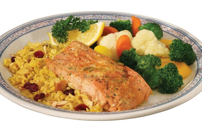 Order Grilled Salmon food online from Shari'S Cafe store, King City on bringmethat.com