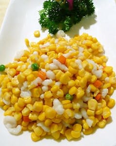 Order G13. Grainy Fish with Pine Nuts 松仁鱼米 food online from Garage Restaurant store, San Gabriel on bringmethat.com