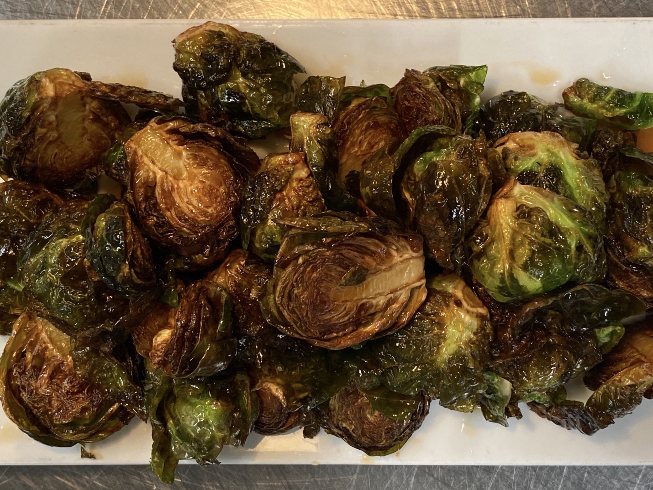 Order Crispy Brussels Sprouts food online from Timber & Salt store, Redwood City on bringmethat.com