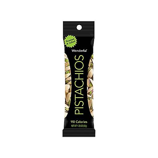 Order Wonderful Pistachios (1.25 OZ) 112797 food online from Bevmo! store, Albany on bringmethat.com
