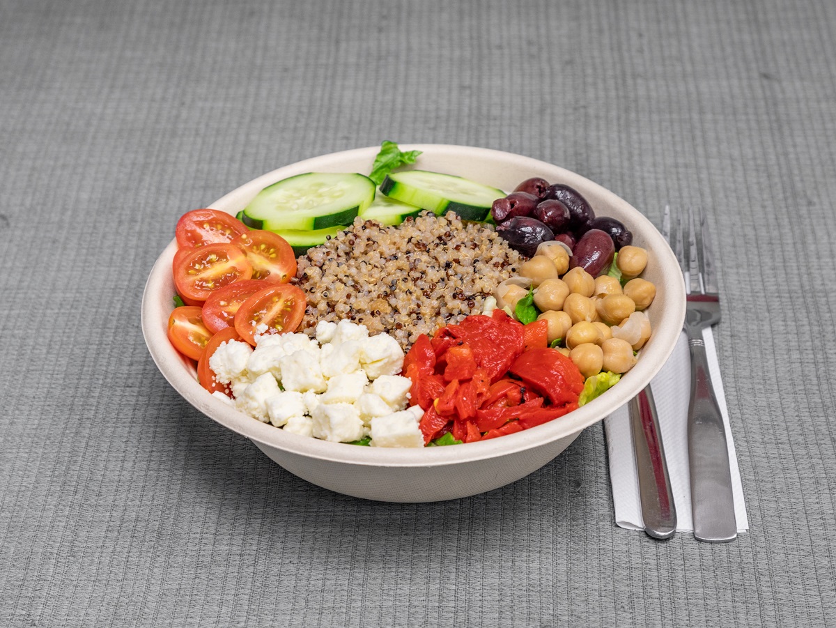 Order Mediterranean Bowl food online from Hale And Hearty store, New York on bringmethat.com