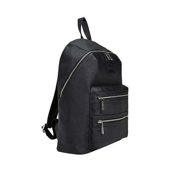 Order Honest® Coated Canvas City Backpack in Black food online from Bed Bath & Beyond store, Lancaster on bringmethat.com