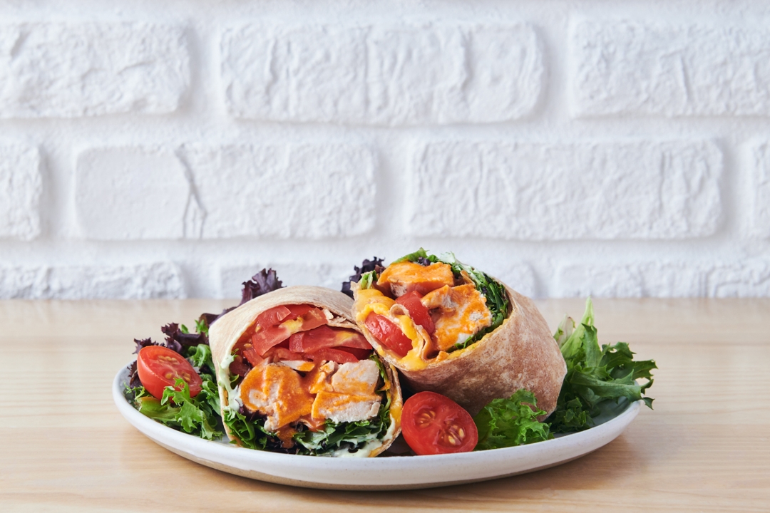 Order Buffalo Chicken Wrap food online from The Granola Bar store, Rye on bringmethat.com