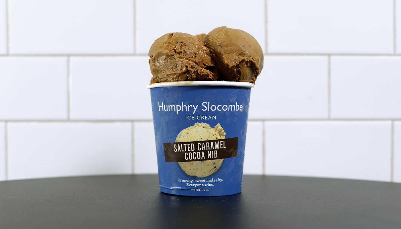 Order Salted Caramel Cocoa Nib Ice Cream food online from Humphry Slocombe-Oakland store, Oakland on bringmethat.com