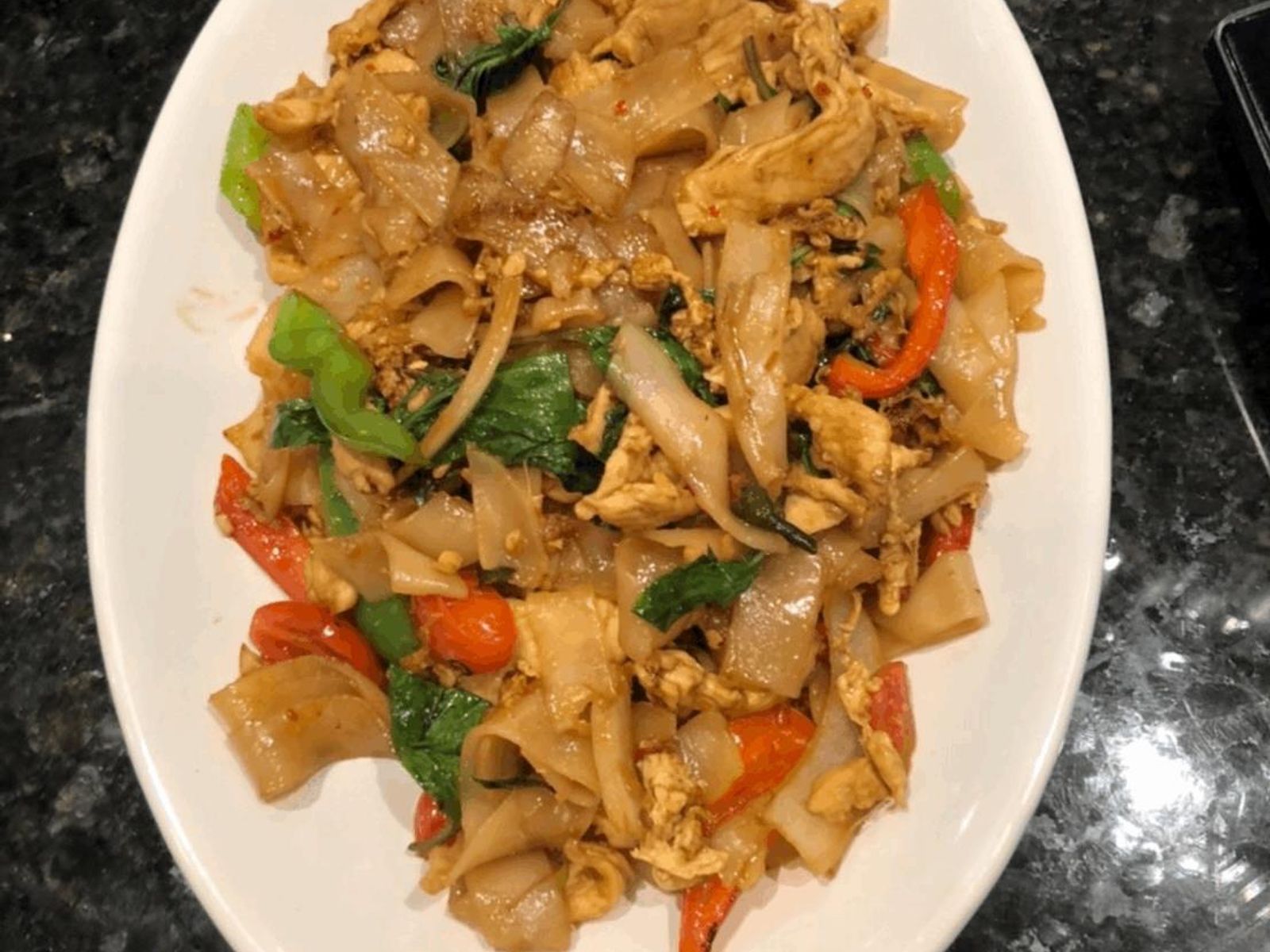 Order N4 Pad Kee Mao food online from Thai Spice Restaurant store, Houston on bringmethat.com