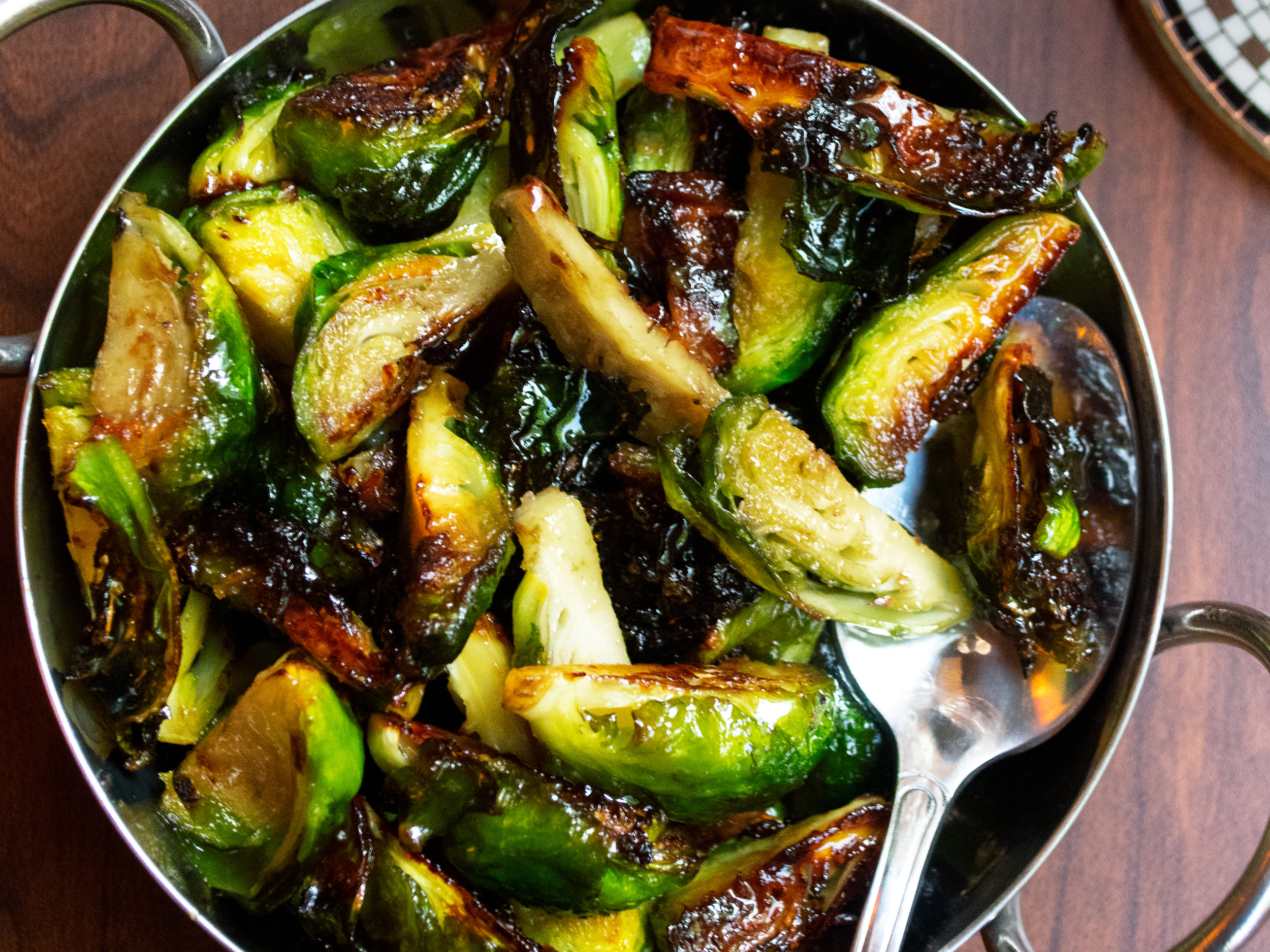 Order Caramelized Brussels Sprouts food online from Nancy Pizza store, Douglasville on bringmethat.com