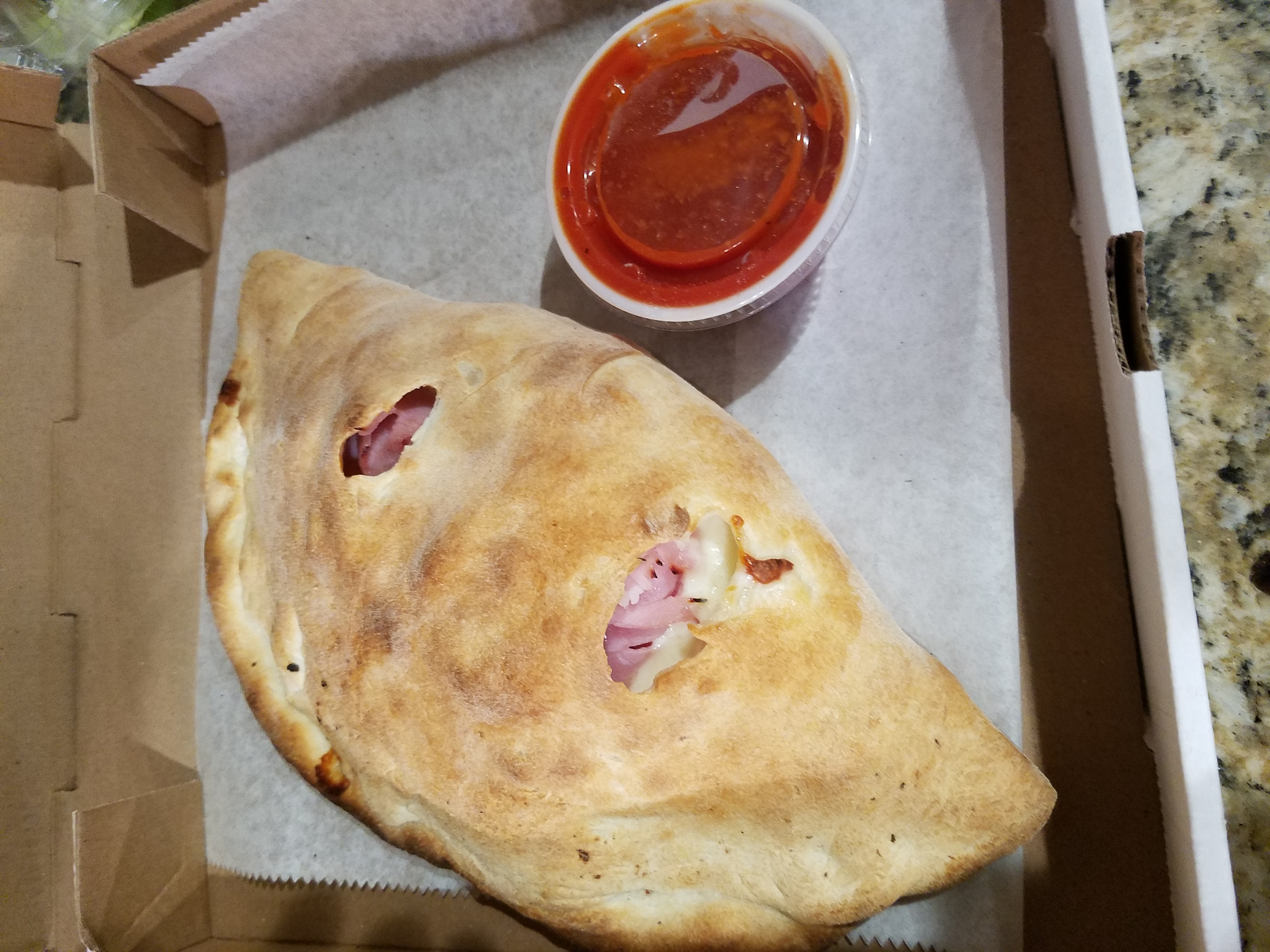 Order Calzone food online from Our Place Pizza & Catering store, Edison on bringmethat.com