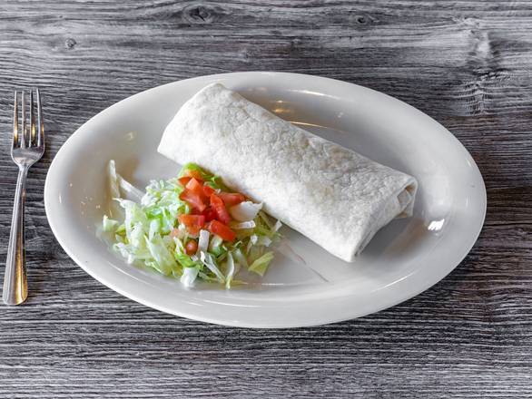 Order Green Chile Burrito* food online from Caramba store, Glendale on bringmethat.com