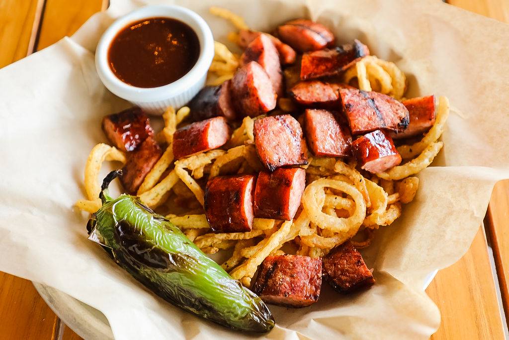 Order Smoked Sausage Appetizer food online from Hoffbrau Steak & Grill House store, Amarillo on bringmethat.com