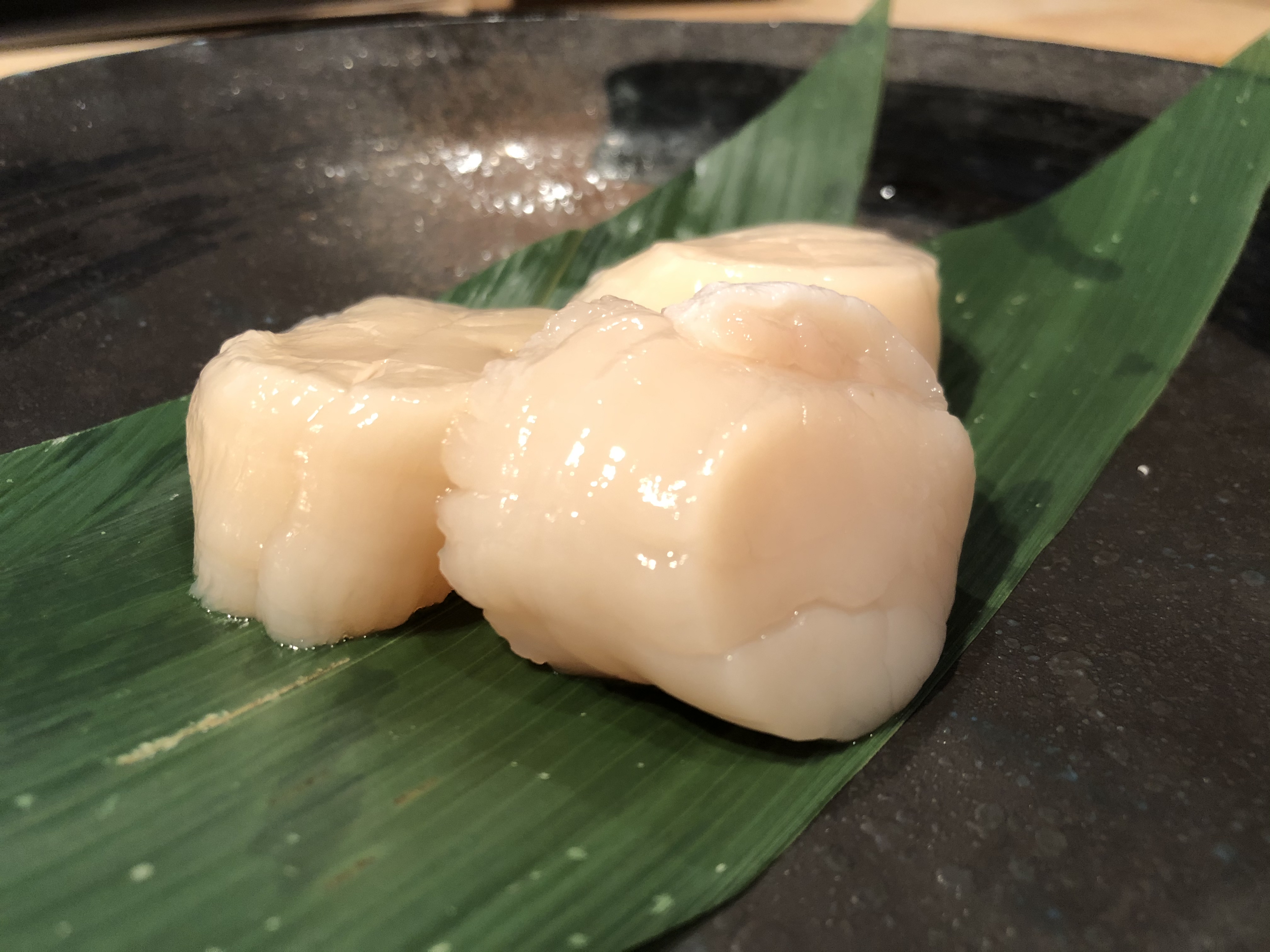 Order N16. Hotategai food online from Bashamichi Sushi store, Millbrae on bringmethat.com