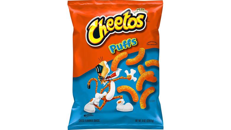 Order Cheetos Puffs Cheese Flavored Snacks food online from Trumbull Mobil store, Trumbull on bringmethat.com