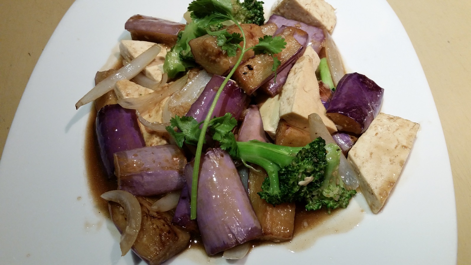 Order Eggplant with Tofu and Brocolli food online from Hoi An 1608 store, San Francisco on bringmethat.com