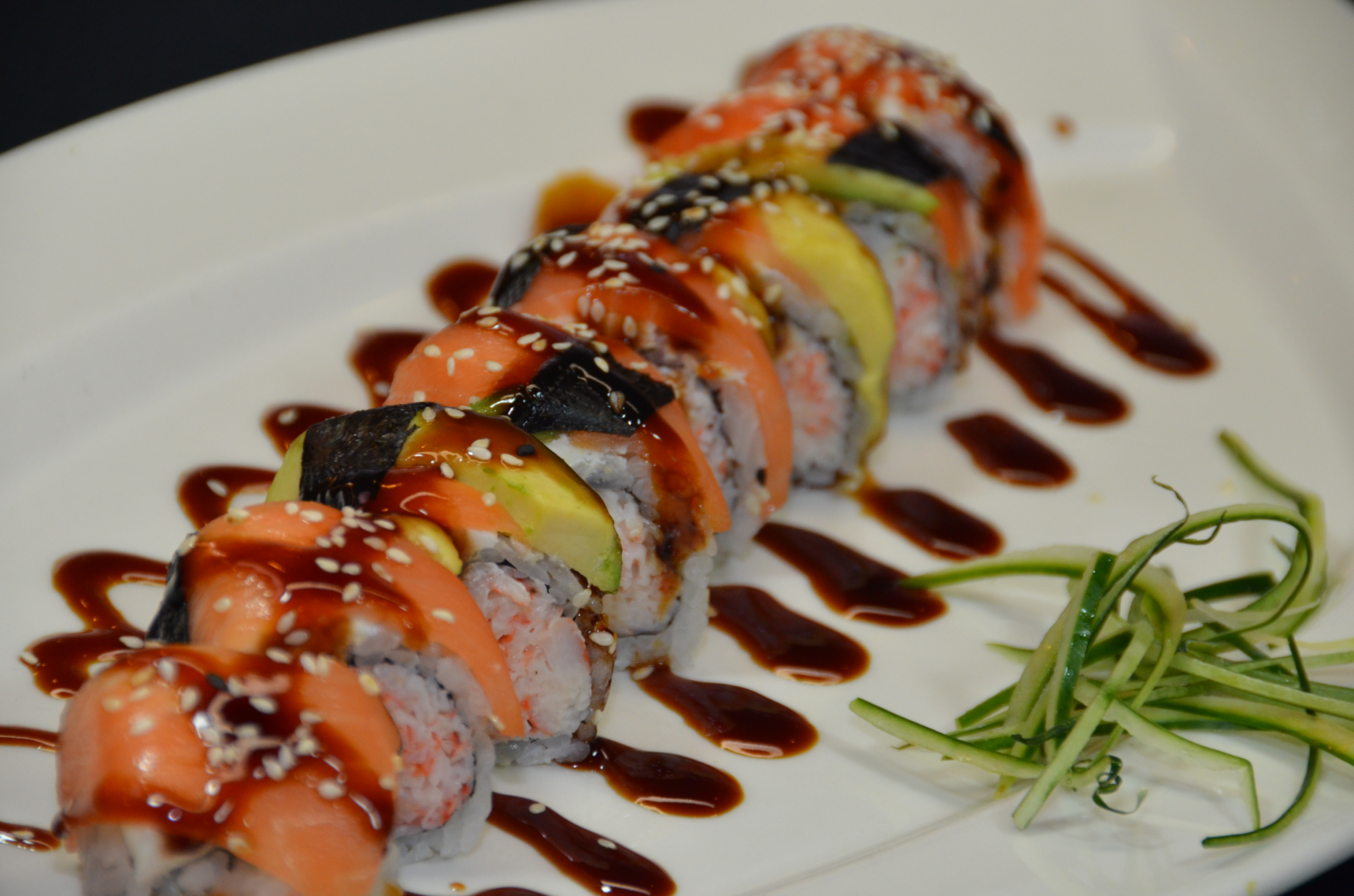 Order Sunrise Roll food online from Oriental Bistro & Grill store, Lawrence on bringmethat.com
