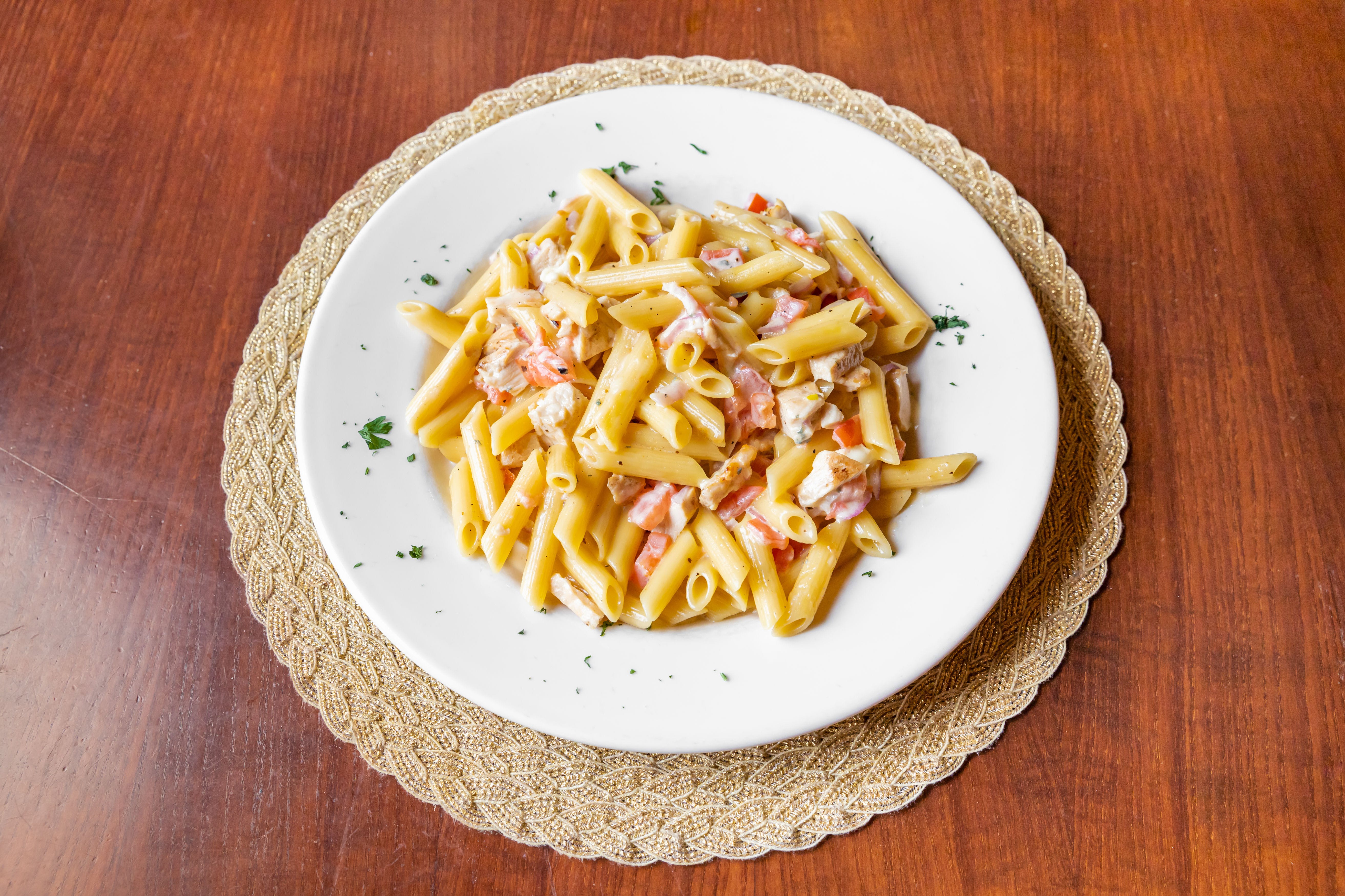 Order Penne Gorgonzola - Pasta food online from Cafe Maria Ristorante & Pizzeria store, Frenchtown on bringmethat.com