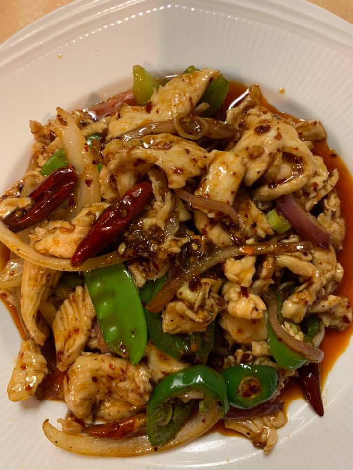 Order 96. Chicken with Chili Pepper food online from China Wok store, Pittsburgh on bringmethat.com