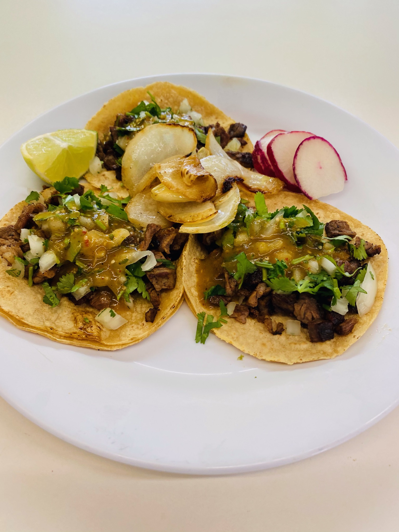 Order Tacos de Asada food online from El Rincon Tapatio store, Modesto on bringmethat.com
