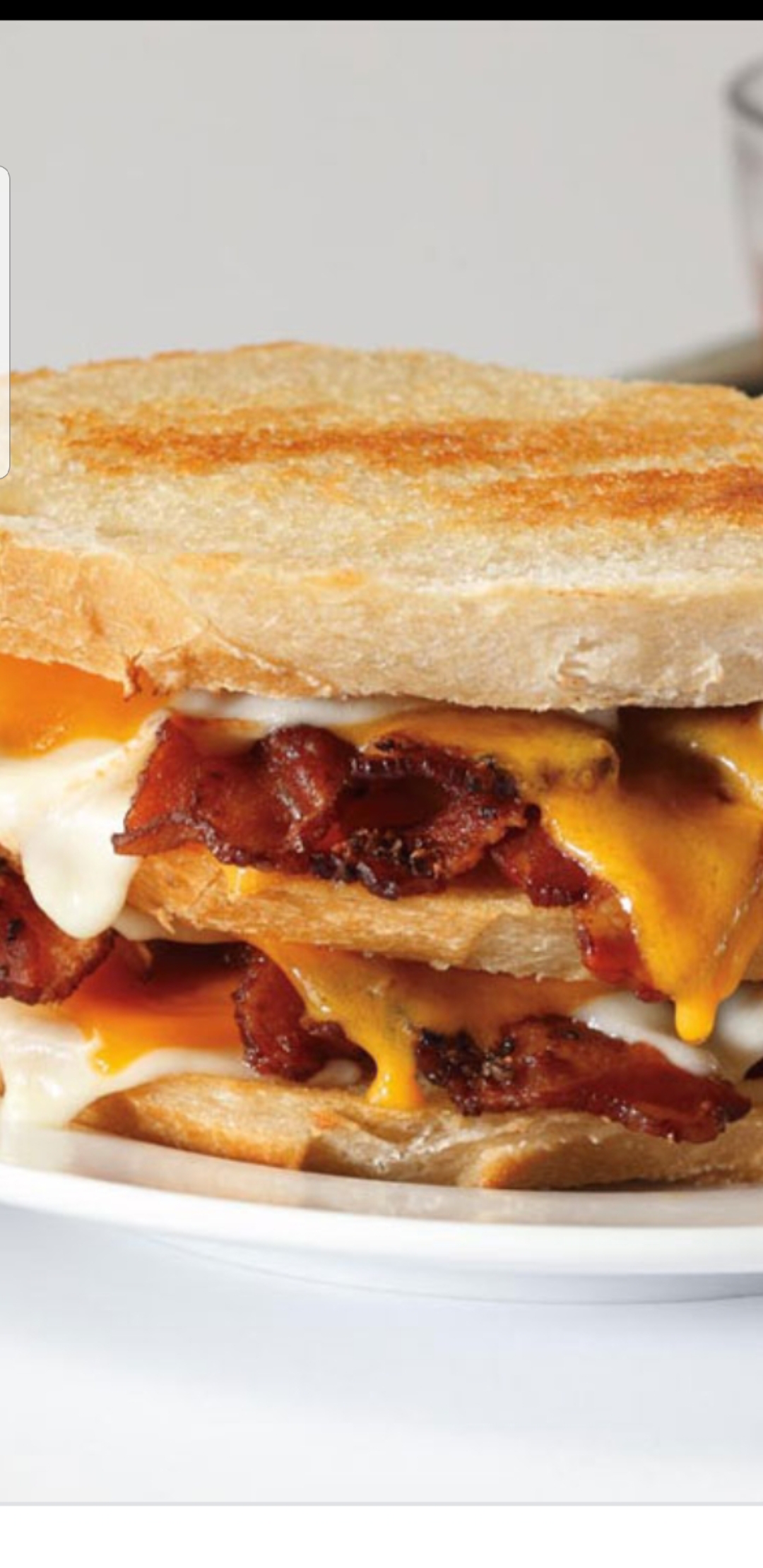 Order Grilled Cheese with Bacon sandwich food online from Bedford gourmet food store, Brooklyn on bringmethat.com