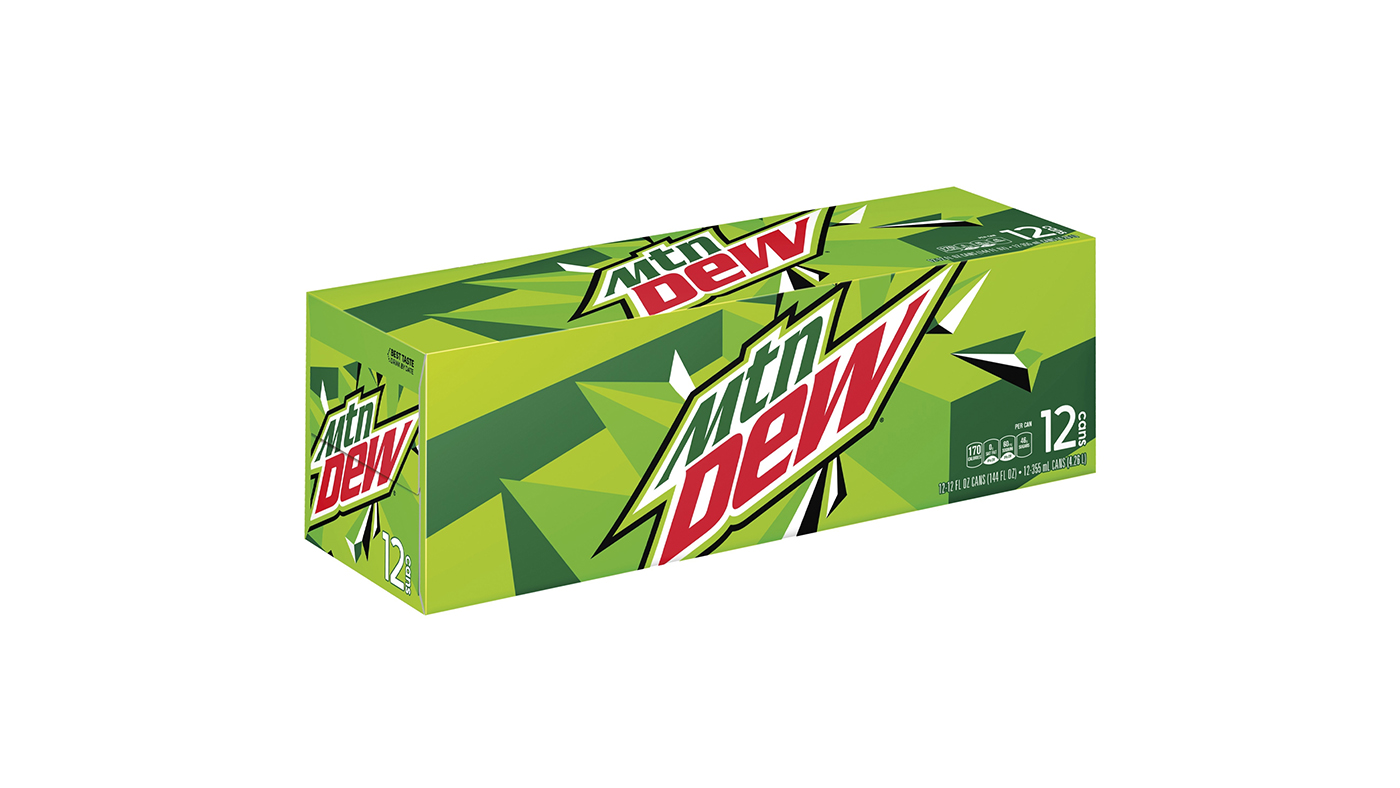 Order Mountain Dew 12 Pack Cans food online from Chevron Extramile store, Garden Grove on bringmethat.com