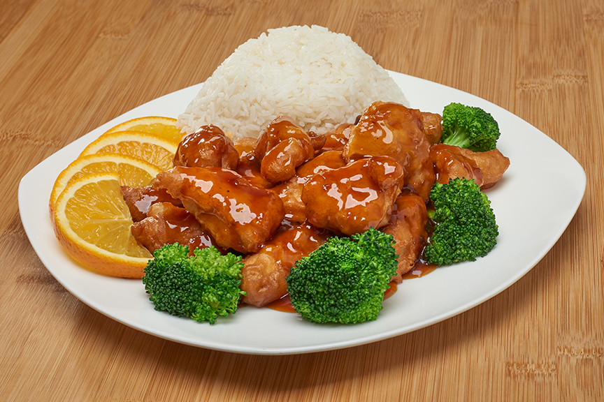 Order Orange Chicken Chef Special food online from The Rice House store, Florissant on bringmethat.com