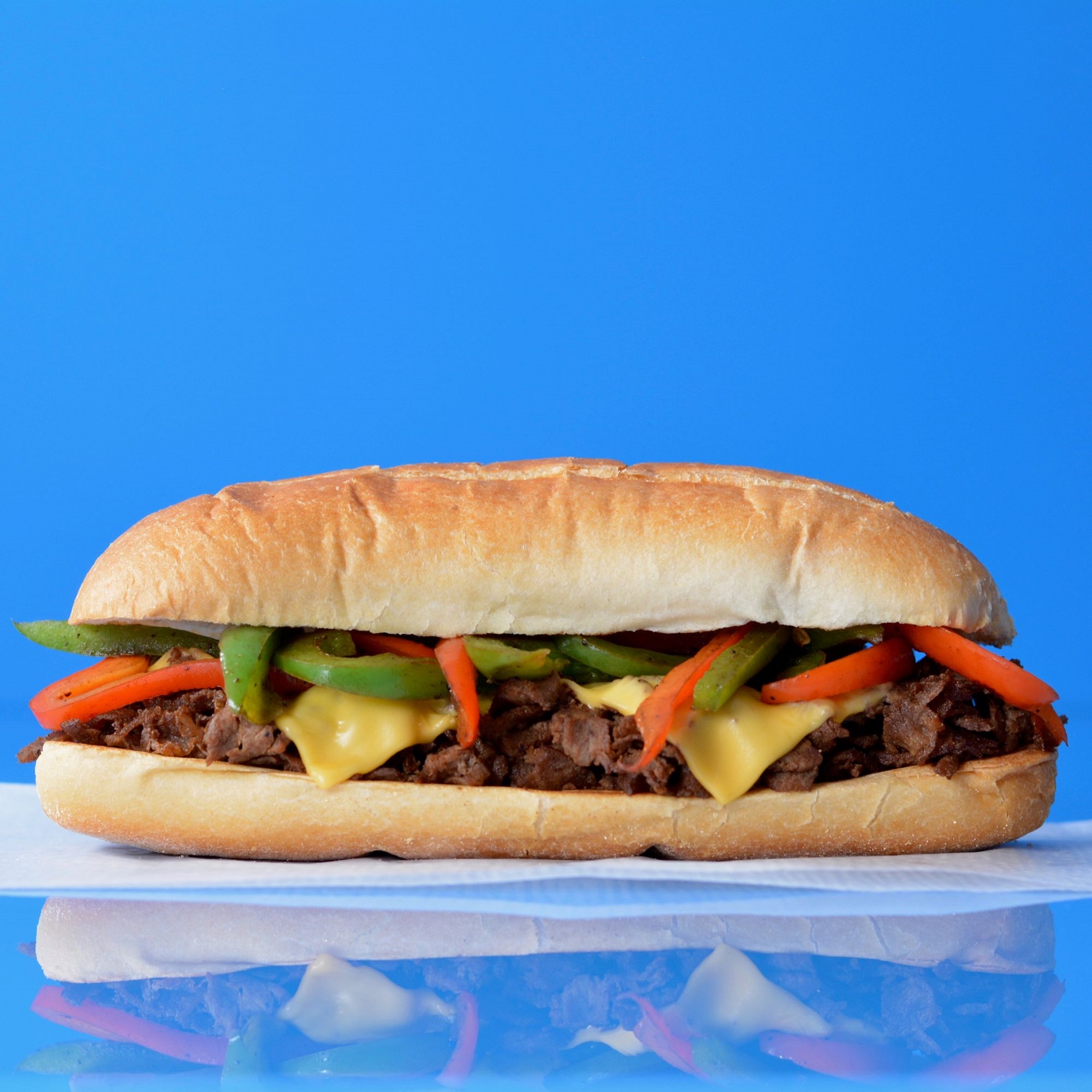 Order Fatties Grilled Pepper Cheesesteak food online from Fatties Philly Cheesesteaks store, Tempe on bringmethat.com
