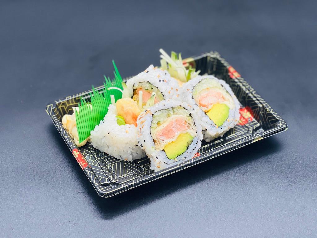 Order Salmon Tempura Roll food online from I Sushi Inc. store, Ridgewood on bringmethat.com