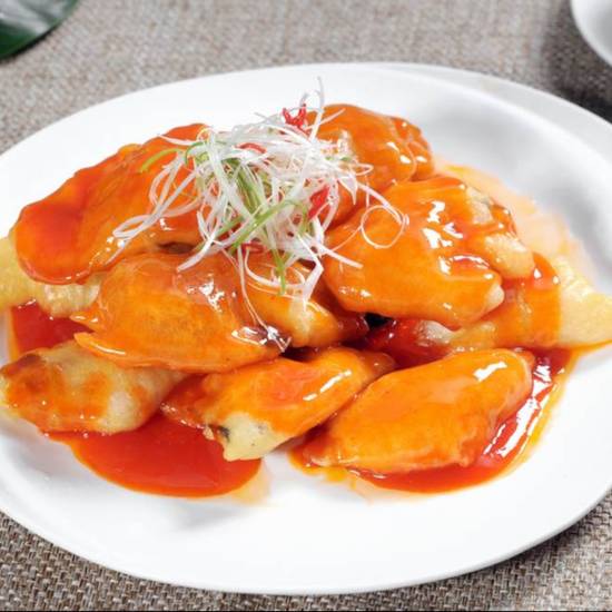Order Sweet & Sour Tile Shaped Fish糖醋鱼 food online from Chuanyu Fusion store, Oklahoma City on bringmethat.com