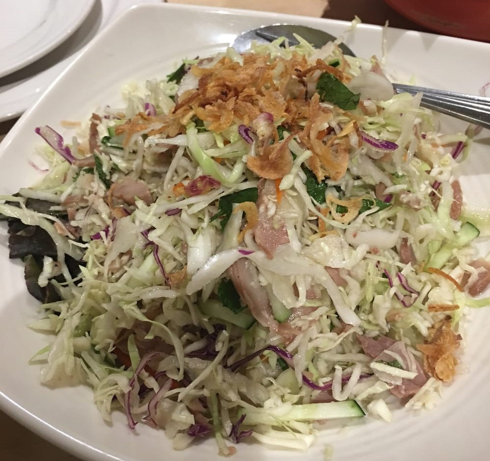 Order Chicken Cabbage Salad food online from Ppq Dungeness Island store, Millbrae on bringmethat.com