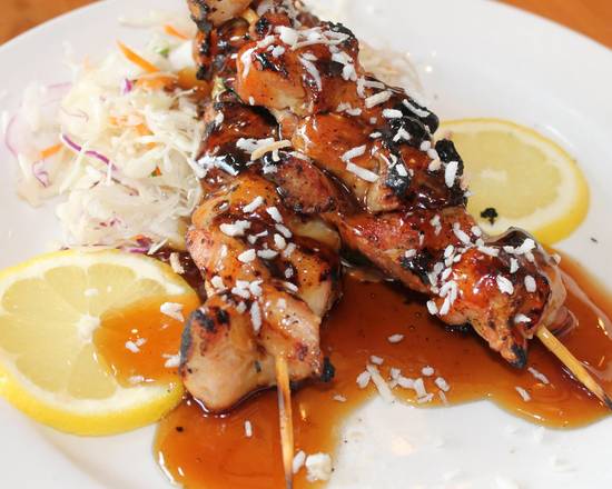 Order Thai Style Chicken Skewers food online from Hapa Sushi Grill and Sake Bar store, Boulder on bringmethat.com